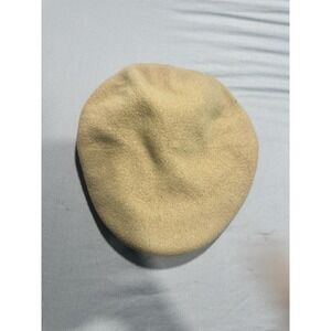 VTG Kangol Tan Wool Beret Hat M
